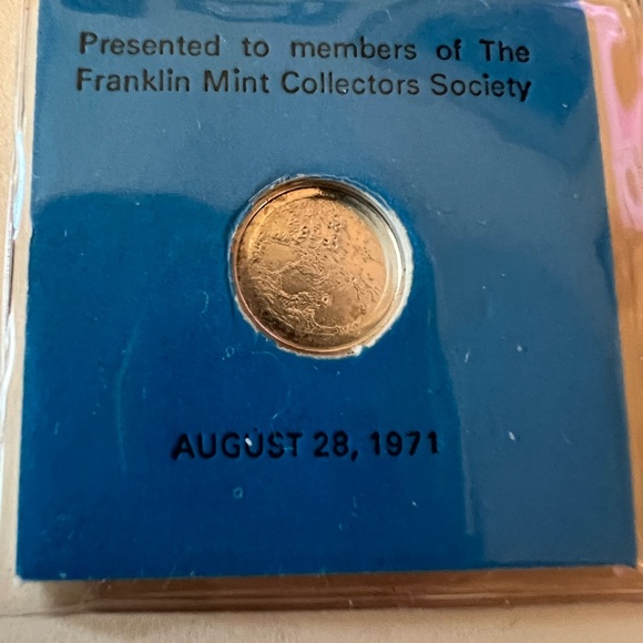 Commemorative Apollo 14 Silver Coin - Picture 1 of 4